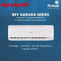 AC SHARP 1 PK l AC Garuda Series l Daya Rendah l Hemat Listrik l Low Watt - AHA9BEY