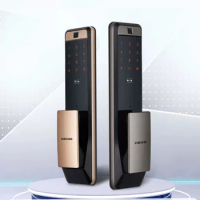 Digital Fingerprint Door Lock SHP-DP72 silver gold color smart samsung keyless doorlock