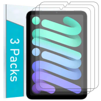 (3 Packs) Tempered Glass For Apple iPad Mini 6 8.3 2021 6th Generation A2567 A2568 A2569 Tablet Screen Protector Film