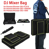 Carrying Case Shockproof Portable Carrying DJ Gig Bag with Adjustable Shoulder Strap for Pioneer DDJ-FLX10 DDJ-1000SRT DDJ-1000