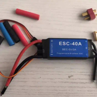 2-4S ESC-40A Brushless ESC with BEC Store 5V 3A Air Speed Controller for Trex tarot ALIGN 400-450 Helicopter Airplane