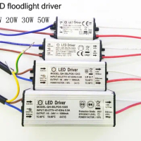 WaterProof ip67 Power Supply LED Driver for 10W 20W 30W 50W LED Floodlight