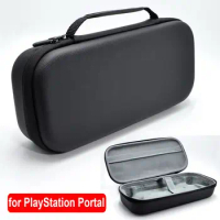 EVA Handheld Console Storage Bag Game Accessories Shockproof Protective Cover Portable Hard Handbag for PlayStation 5 Portal