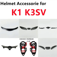 อุปกรณ์เสริมหมวกกันน็อคสำหรับ AGV K1 K3SV ป้องกันจมูกปาก Vent Top Vent K5 K4 K3 Visor ฐานล็อค Casco Moto อุปกรณ์เสริมอะไหล่