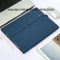 Flip Cover Leather Case For Microsoft Surface Pro 6 5 4 7 Plus Tablet Sleeve For Surface 4 5 6 7 8 Pouch Case Stand Waterproof