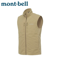 【Mont-Bell 日本 男 TREKKING VEST 休閒款背心《卡其》】1103332/登山/露營/背心/立領背心/出國