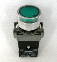 原廠施耐德 帶燈按鈕開關 XB2-BW33B1C XB2BW33B1C AC/DC24V 1NO