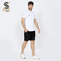 Stelan Jersey Baju Dan Celana Olahraga Voli Lari Running futsal joging pria wanita Berpori Set Sport