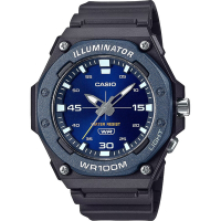 CASIO卡西歐 有型運動風格大三針指針運動錶-藍面 (MW-620H-2A)/48.1mm