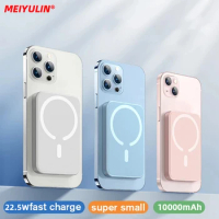 10000mAh Portable Magnetic Wireless Power Bank USB PD Fast Charger External Battery For iphone 13 12 14 Xiaomi Samsung Powerbank