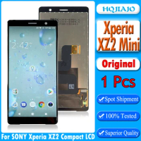 5.0" Original For SONY Xperia XZ2 Compact LCD Touch Screen Digitizer Assembly For Sony XZ2 Mini H8324 H8314 Display Replacement