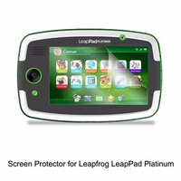 Clear LCD PET Film Anti-Scratch/ Anti-Bubble / Touch Responsive Screen Protector for LeapFrog LeapPad Platinum Accessories