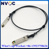 Free Shipping 10G 0.5M SFP+ DAC Cable 10GBASE-CU Passive Direct Attach Copper Twinax 30AWG for Ubiquiti Mikrotik Zyxel