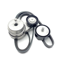 CJ7F สำหรับ SAIC Roewe 350 MG MG3 MG5 360 GT ชุดตัวปรับความตึงสายพานเครื่องกำเนิดไฟฟ้า สายพาน รอกกลา