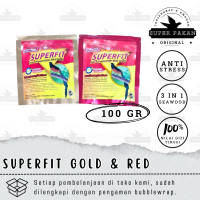 Superfit Original Gold & Red Pakan Voer High Protein Untuk Burung Murai Anis Cililin Kacer Ciblek