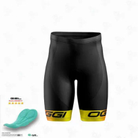 Oggi Cycle Sport Men's Cycling Bib Shorts Bicycle Tight Pants with Gel Shockproof La Maglia Bretelle Ciclismo Masculino Bermuda