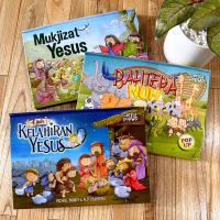 Buku Anak Kristiani Pop-Up Cerita Alkitab - ada banyak judul (bhs Indonesia)