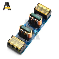 25A 6A Power Supply Filter EMI High Frequency 2 Stage Power Supply EMI Filter Low-pass Filter Board for Frequency Conversion