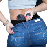Hunting Belly Band Holster Tactical Combat Gun Holster Waist Concealed Carry Tactical for Glock 19 Beretta Pistol Revolver