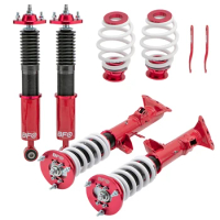 BFO Adjustable Coilovers Shocks Springs for BMW E36 316 318 320 323 325 90-99 Complete Shock Absorber Coilovers Lowering Kit