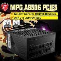 MSI MPG A850G PCIE5 Rated 850W Gold Medal Full Module Computer Power Supply  ATX 3.0 Standard Full Japanese Capacitor PCI-E5.0 In - AliExpress