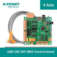 CNC DIY Machine 4 axis USBCNC Controller CNC USB Interface Board MK2 100kHz Multi-axis multifunctional control board