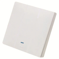 New Tuya Smart Life Wifi Switch 86 Wall Switch Compatible Light Switch 10A 110V 220V Timer Function