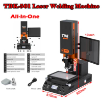 TBK-501 All-In-One Pulsed Laser Welding Machine OLED LCD Circuit ITO Conductive Coating Restore For For Flex Ribbon Cable Repair