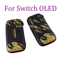 10pcs for Nintendo Switch oled Monster Hunter RISE Protective Storage Bag Waterproof Travel Carry Case for Switch Pro controller