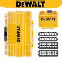 DEWALT DT70801 Small Bulk Storage Case + Screwdriver Bit Bars Stackable Lockable Tool Parts Drill Bit Plastics Tool Storage Box