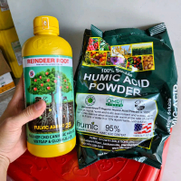 Cặp đôi Phân bón Humic mỹ, organic, fulvic amino bung chồi nhanh, ra rễ cực mạnh. Sản phẩm của Hoàng