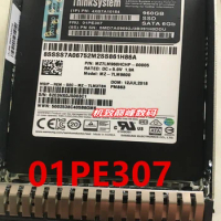 Original New Solid State Drive For LENOVO SR550 SR650 960GB 2.5" SATA SSD 4XB7A10154 01PE307