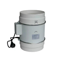 Silent Wireless Controller mixed flow inline duct fan circular duct exhaust fan for Bathroom Kitchen Ventilation Ventilator