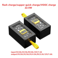 DIY Power bank Case 5V/2A,5V/3A,5V/4.5A,9V/2.2A,12V/1.6A USB QC4.0 PD 22.5W Type-C Super-Charge VOOC 1260110 Battery pack