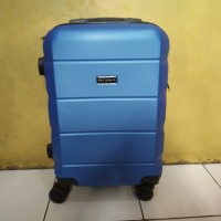 KOPER FIBER POLO 20 INCH KABIN BAGASI TAS TRAVEL PAKAIAN GOJEK/GRAB