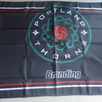 portland thorns flag ,free shipping portland thorns banner, 90X150CM size,100% polyster,