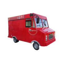 Street Mobile Fast Food Cart Ice Cream Vending Truck Vintage Car Cooking Trailer Kiosk For Sale