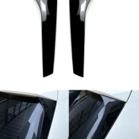 For Mercedes Benz B Class W246 B180 B200 Rear Window Side Spoiler Wing ABS Trunk Spoiler Canard Splitter Gloss Black 2012-2018