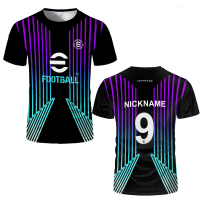Áo Thun Esports Áo Thi Đấu, Tùy Chỉnh Miễn Phí, Chủ Đề EFOOTBALL Và Free Fire, Có Thể Tùy Chỉnh Với