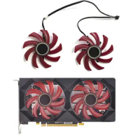 New GPU RX550 560 FAN FDC10U12S9-C 85MM 4PIN for Radeon XFX RX560 RX550 Graphics Cooling Fan