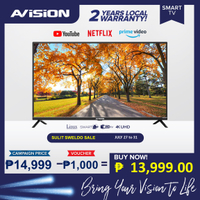 Avision 43 Inch 4K Smart Digital LED TV w/ Built-in Netflix, Youtube &amp; Screencast 43UL80C