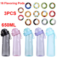 650ML Air Up Flavored Water Bottle Scent Water Cup Sports Water Bottle For Fitness Fashion Water Cup With Straw Flavor Pods