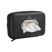 Benz/賓士E級C級A級S級GLA/GLB/GLC車載紙巾盒汽車扶手箱抽紙包