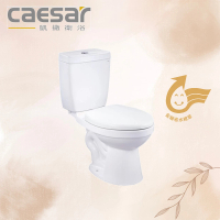 【CAESAR 凱撒衛浴】金級省水單段式省水馬桶 上壓式(CT1325/CT1425)