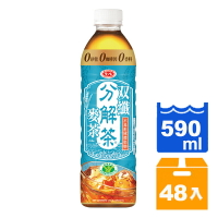 愛之味分解茶 雙纖麥茶(無糖)590ml(24入)x2箱【康鄰超市】