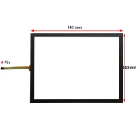 Four 8 Inch 4wire Resistive Touch External Screen 183*140mm Industrial Control S4080C11P4Z1PD Panel Digitizer sensor