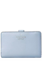 Kate Spade Kate Spade Leila Medium Compact Bifold Wallet in Muted Blue WLR00394