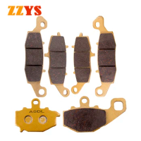 650cc Motorcycle Front and Rear Brake Disc Pads Set For CF MOTO 650 NK 650 TR NK650 TR650 2012-2013