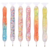 Resin Point Drill Pen 5D Diamond Painting Drill Pen For Cross Stitch Diamond Embroidery Nail Art Tool