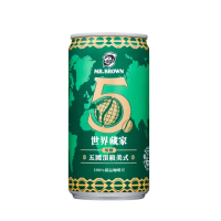 【伯朗咖啡】世界藏家五國頂級美式240mlx24罐/箱(無糖)